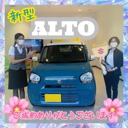 新型ＡＬＴＯ★納車